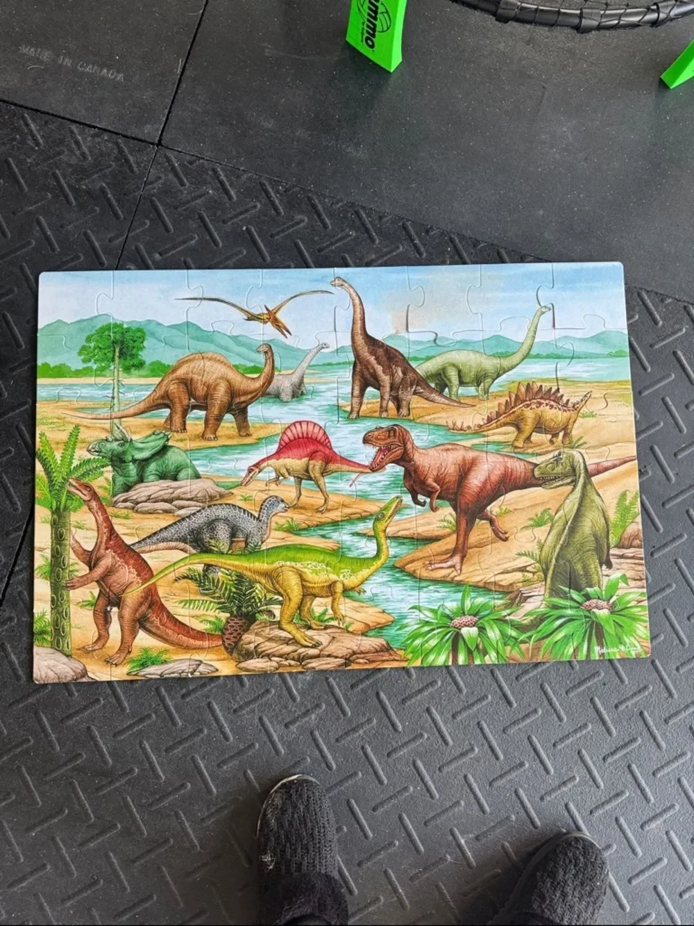 Bundle of 4 Floor Puzzles
